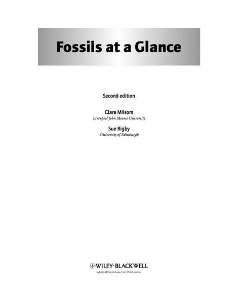 Fossils at a Glance