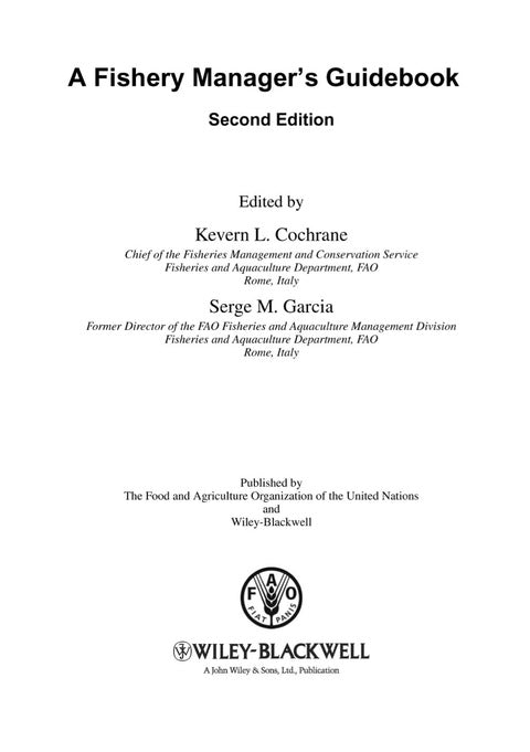 Fishery Managers Guidebook Management Measures and Their Application