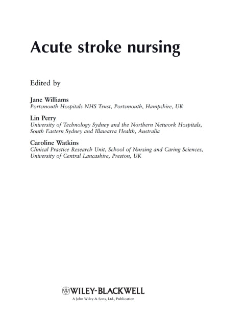 Acute Stroke Nursing