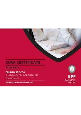 Cima Fundamentals of Business Economics C04 (Passcards)