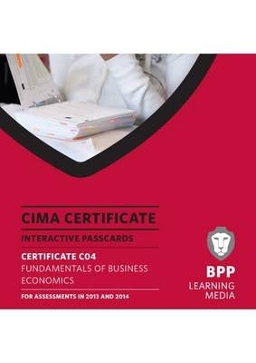 Cima Fundamentals of Business Economics C04 (Interactive Passcards)