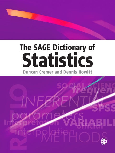 Sage Dict of Statistics a Practical Resource for Students in the Social Sciences