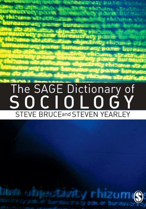 Sage Dict of Sociology