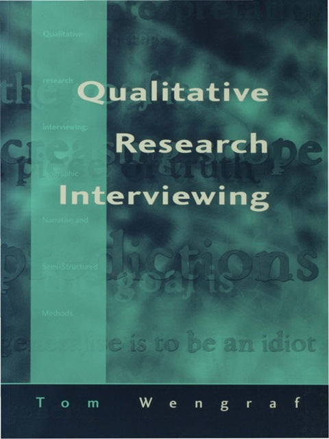 Qualitative Research in Sport and Physical Activity