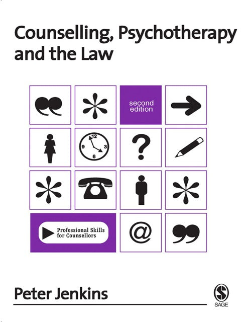 Counselling Psychotherapy and the Law