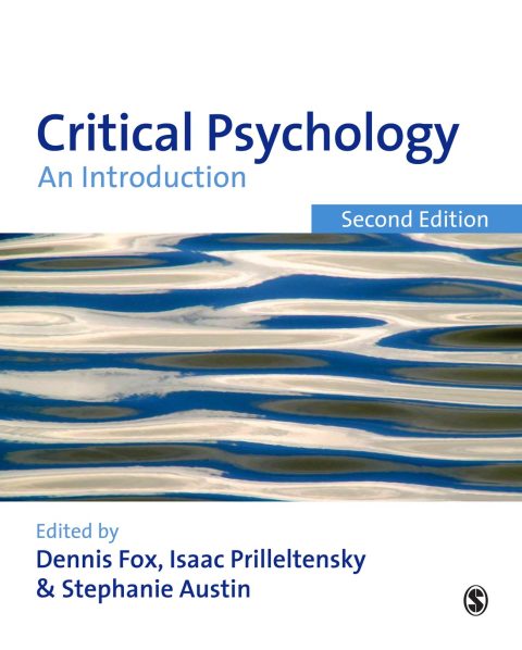 Critical Psychology an Introduction