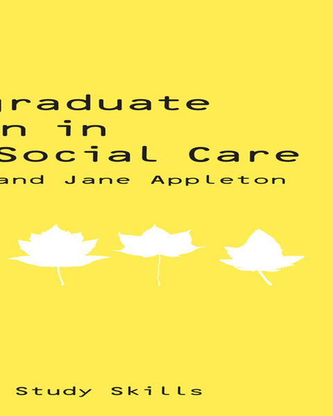 Your Undergraduate Dissertation in Health and Social Care