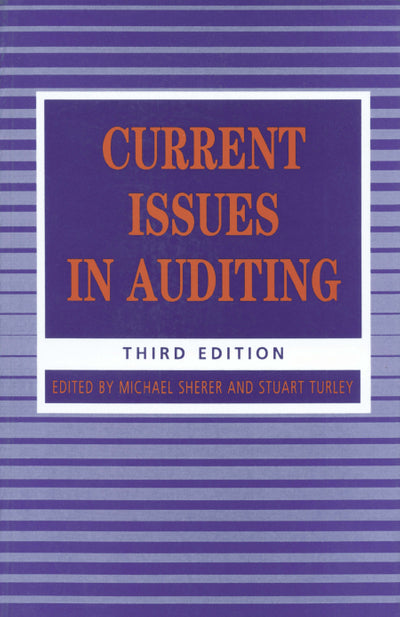 Current Issues in Auditing