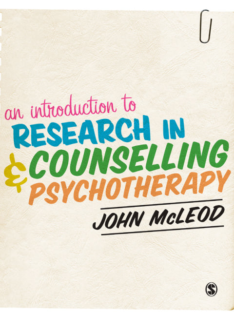 Introduction to Research in Counselling and Psychotherapy
