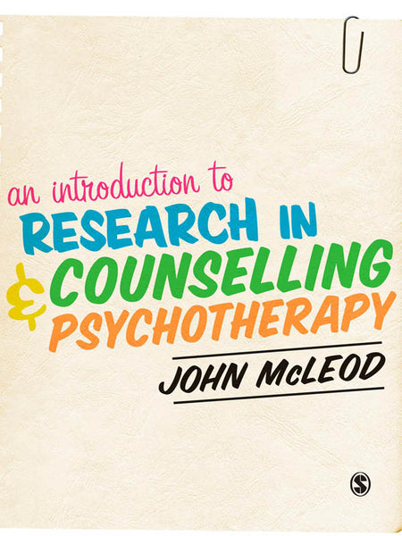 Introduction to Research in Counselling and Psychotherapy