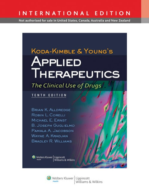 Koda Kimble and Youngs Applied Therapeutics the Clinical Use of Drugs