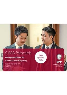 Cima F2 Advanced Financial Reporting (Passcards)