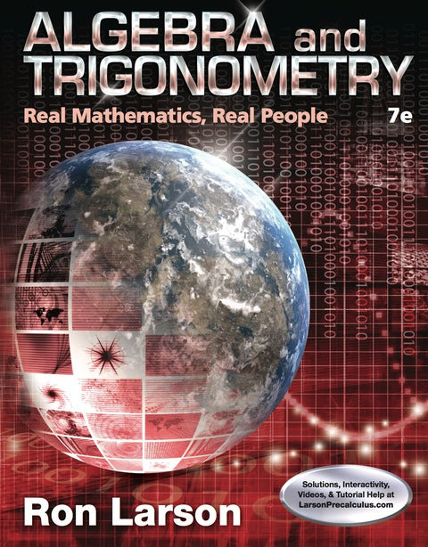 Algebra and Trigonometry