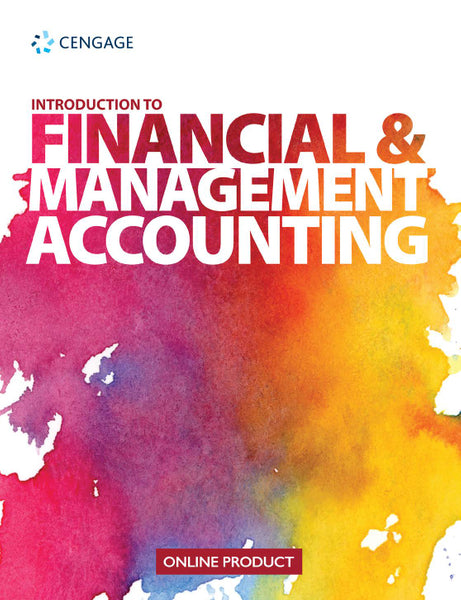 Introduction to Financial and Management Accounting