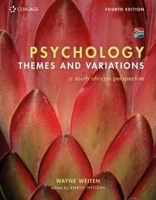 Psychology Themes and Variations a SA Perspective