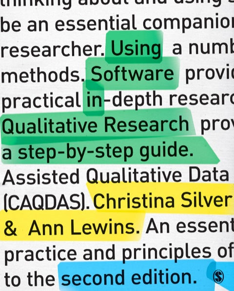 Using Software in Qualitative Research a Step by Step Guide