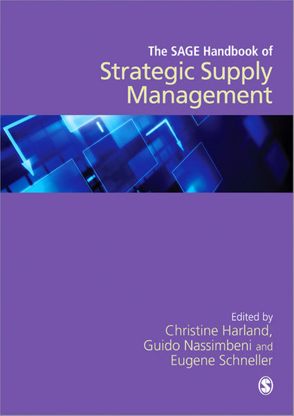 Sage Handbook of Strategic Supply Management