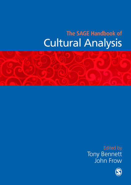 Sage Handbook of Cultural Analysis