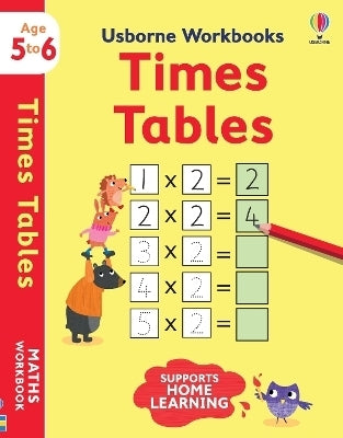 Usborne Workbooks Times Tables 5 to 6