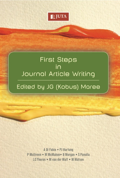 First Steps in Journal Article Writing