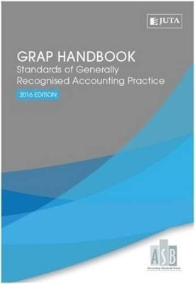 Grap Handbook Standards of Generally Recognised Accounting Practice