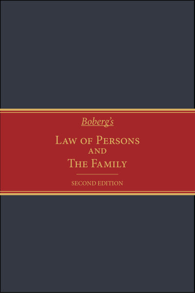 Bobergs Law of Persons and the Family