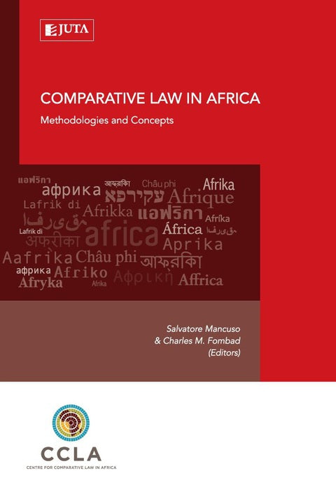 Comparative Law in Africa Methodologies and Concepts