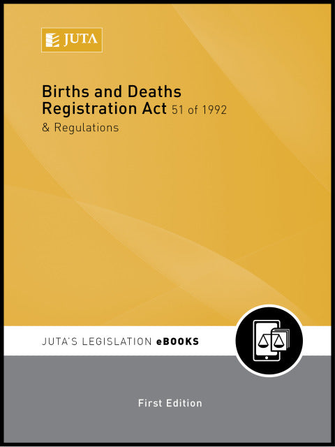 Births and Deaths Registration Act 51 of 1992