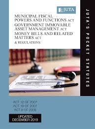 Municipal Fiscal Powers and Functions Act Pocket 2Nd Edition