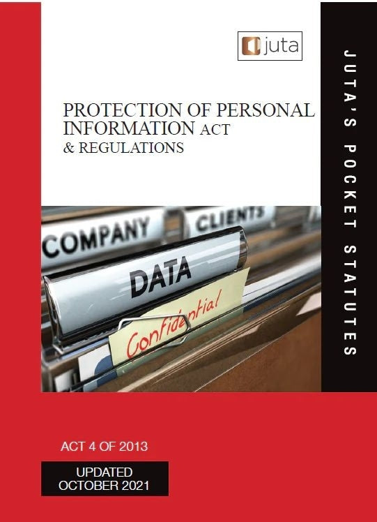 Protection of Personal Information Act 4 of 2013