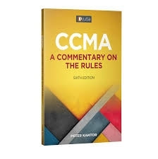 Ccma a Commentary on the Rules