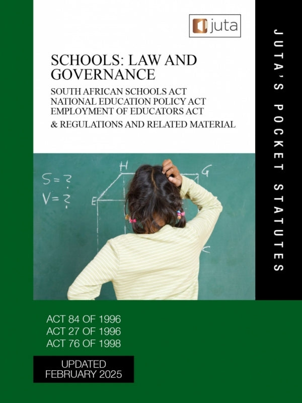 Schools Law and Governance SA Schools Act 84 of 1996 National Education Policy Act 27 of 1996 Emplo
