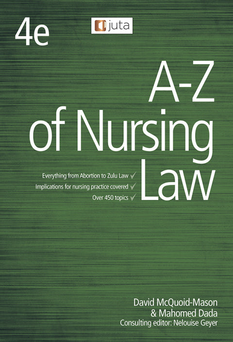 A-Z of Nursing Law