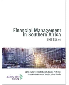 Financial Management in SA With Financial Calculations Supplement