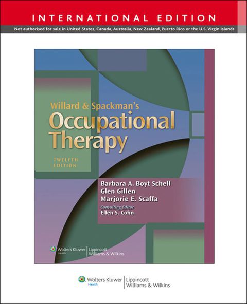 Willard and Spackmans Occupational Therapy