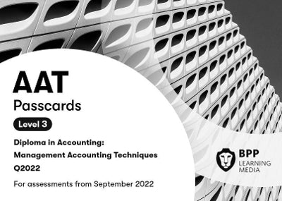Aat Management Accounting Techniques (Level 2) (Passcards)