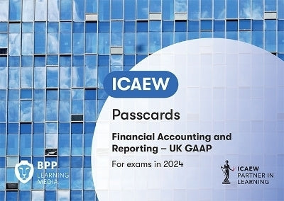 Icaew Financial Accounting and Reporting Uk Gaap Passcards