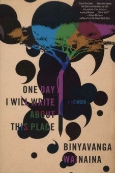 1 Day I Will Write About This Place a Memoir