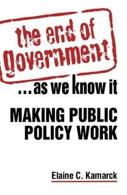 End of Government As We Know It