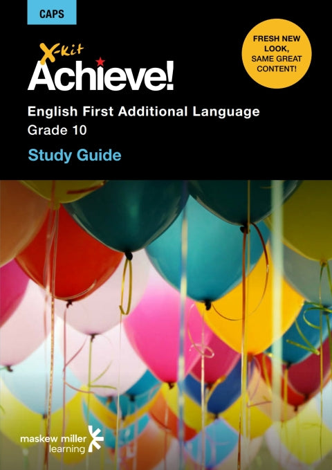 X Kit Acheive English First Additional Language Gr 10