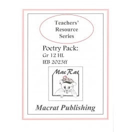 Ieb Hl Poetry Pack Gr 12 (2023)