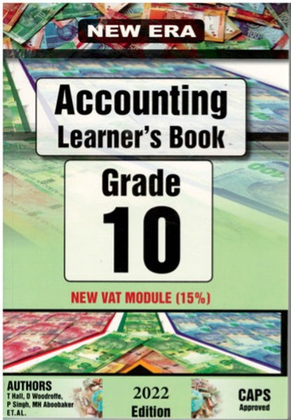 New Era Accounting Gr 10 Learners Book (1 Year License)