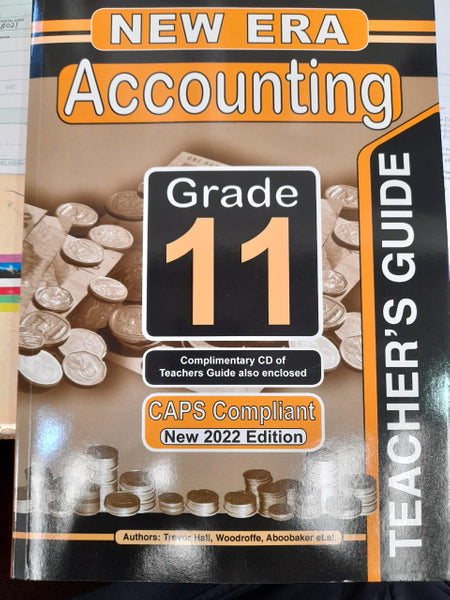 New Era Accounting Gr 11( Teachers Guide) 1 Year