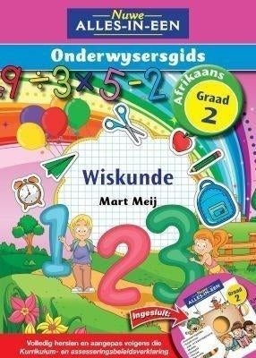 Nuwe Alles in Een Wiskunde Gr 2 Onderwysersgids Plus Cd