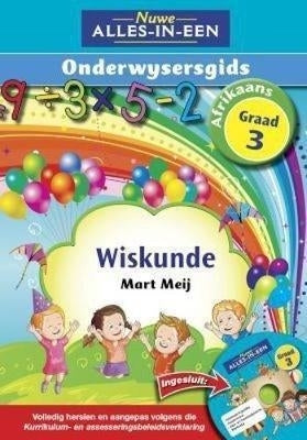 Alles in Een Gr 3 Wiskunde (Onderwysersgids) (Cd Included)