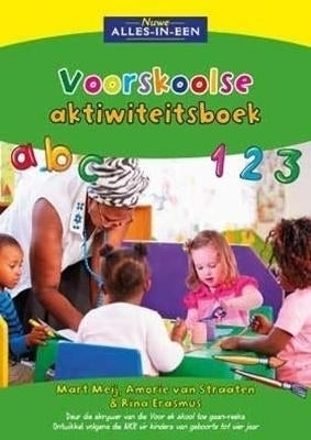 Nuwe Alles in Een Voorskoolse Aktiwiteitsboek