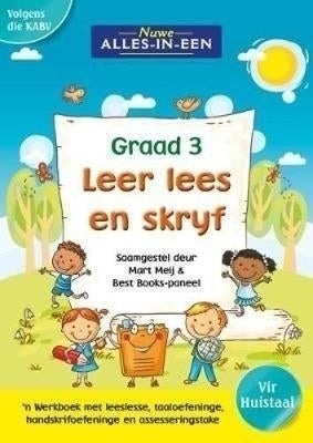 Nuwe Alles in 1 Se Leer Lees En Skryf vir Gr 3 N Werkboek vir Huistaal