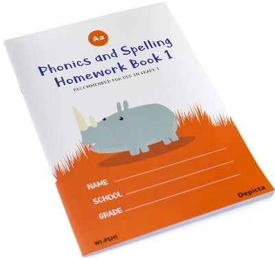 My Phonics and Spelling Homework Book Gr 1 (Book 1)