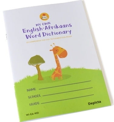 My Own Englishafrikaans Word Dict Gr 2