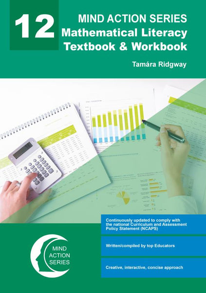 Mind Action Series Mathematical Literacy Gr 12 Textbook and Workbook (1 Year)
